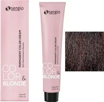 Sergio Professional Color&Blonde 5.34 светло-коричневый золотисто-медный