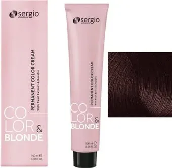 Sergio Professional Color&Blonde 5.003 светло-коричневый натуральный карамельный