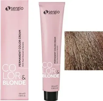 Sergio Professional Color&Blonde 8.31 блондин золотисто-пепельный глазированный