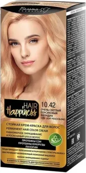 Белита-М Hair Happiness Стойкая 10.42 очень светлый персиковый блондин