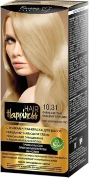 Белита-М Hair Happiness Стойкая 10.31 очень светлый бежевый блондин