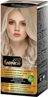 Белита-М Hair Happiness Стойкая 10.21 очень светлый перламутро блондин