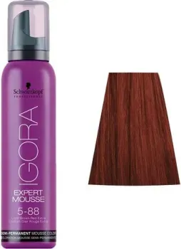 Schwarzkopf Professional Igora Expert Mousse Semi-Permanent Color 5-88 100мл
