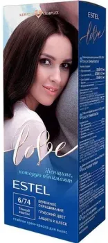 Estel Love 6/74 темный каштан