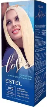 Estel Love 10/0 блондин платиновый