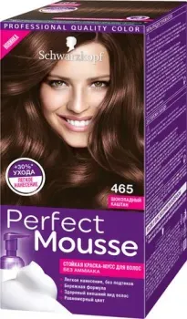 Schwarzkopf Perfect Mousse 465 (шоколадный каштан)