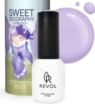REVOL Rubber Base Sweet geography (№7 Kakigori лиловый)