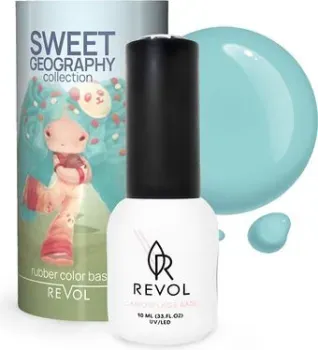 REVOL Rubber Base Sweet geography (№4 Ice roll зеленый)