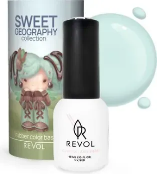 REVOL Rubber Base Sweet geography (№3 Sherbet зеленый)