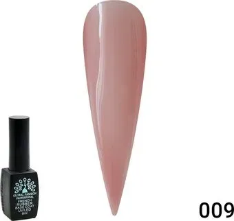 Global Fashion Rubber Base Coat French (тон 09) 8 мл