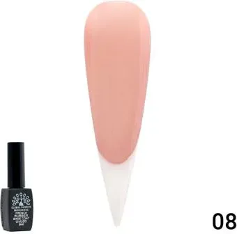 Global Fashion Rubber Base Coat French (тон 08) 8 мл