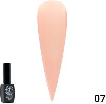Global Fashion Rubber Base Coat French (тон 07) 8 мл