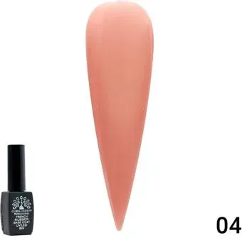 Global Fashion Rubber Base Coat French (тон 04) 8 мл