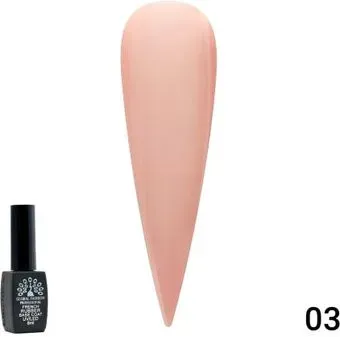 Global Fashion Rubber Base Coat French (тон 03) 8 мл