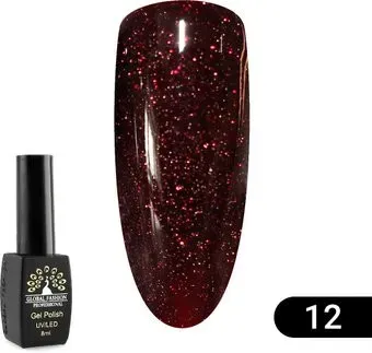 Global Fashion Disco Gel Shine Spectrum (тон 12) 8 мл