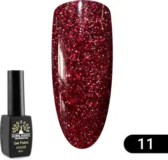 Global Fashion Disco Gel Shine Spectrum (тон 11) 8 мл