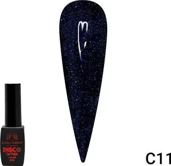 Global Fashion Disco Gel Polish (тон С11) 8 мл