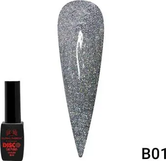 Global Fashion Disco Gel Polish (тон В01) 8 мл