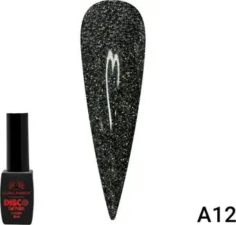 Global Fashion Disco Gel Polish (тон A12) 8 мл