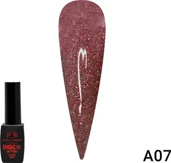 Global Fashion Disco Gel Polish (тон A07) 8 мл