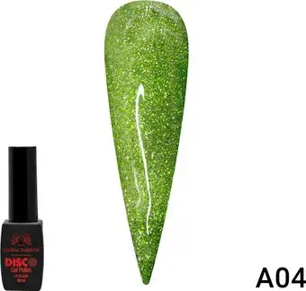 Global Fashion Disco Gel Polish (тон A04) 8 мл
