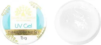 Global Fashion Clear transparent для наращивания (прозрачный) 15 г