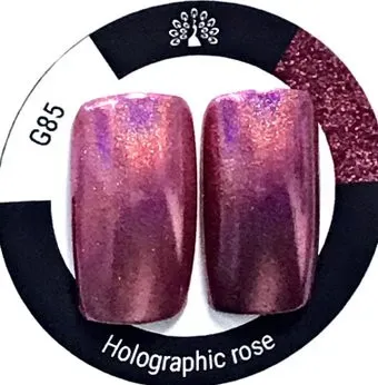 Global Fashion Holographic G85 (rose) 1 г