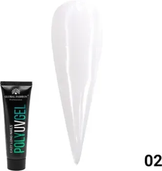 Global Fashion Polygel with shimmer (тон 02) 30 г