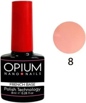 Opium French nano nails base color 8 8 мл