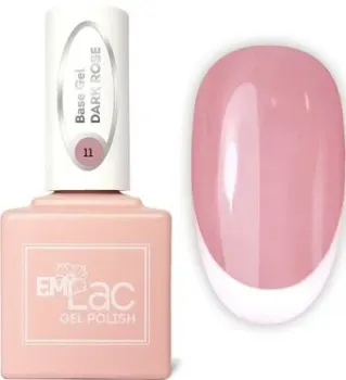 Emi E.MiLac Base Gel Темно-розовый 11 15 мл