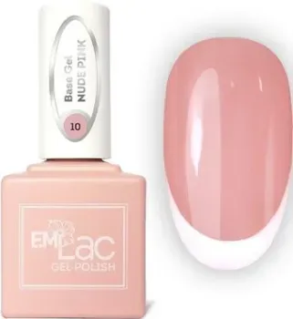 Emi E.MiLac Base Gel Нюдово-розовый 10 15 мл