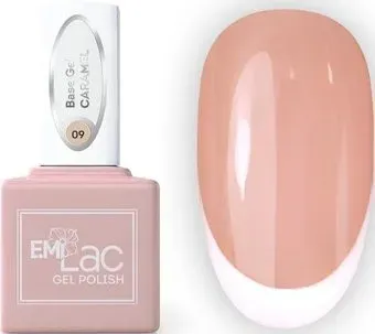 Emi E.MiLac Base Gel Карамель 09 9 мл