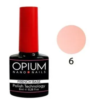 Opium French nano nails base color 6 8 мл
