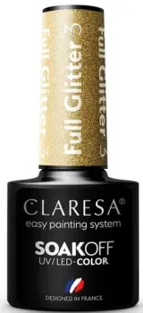 Claresa Hybrid Full Glitter 3 5 мл