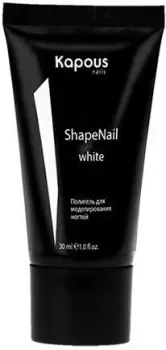 Kapous Полигель для моделирования ногтей ShapeNail белый