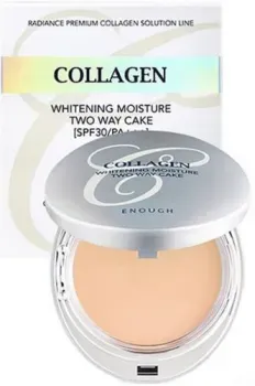 Enough Collagen Whitening Moisture Twoway Cake Со сменным блоком тон 13 (2x13 г)