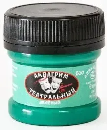 Аква-Колор Аквагрим театральный (зеленый)