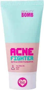 Beauty Bomb Acne Fighter Matte & Cover Foundation тон 02 (25мл)