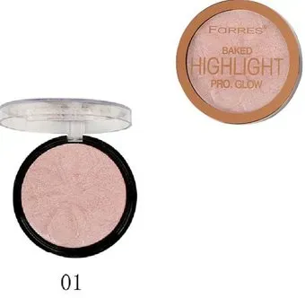 Farres Baked Pro. Glow 3017-01 (бледно-розовый)