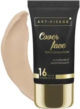 Art-Visage Cover Face тон 201 слоновая кость 25 мл