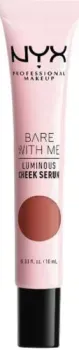 NYX Professional Bare With Me Luminous Cheek Serum (03 Sienna Bronz)