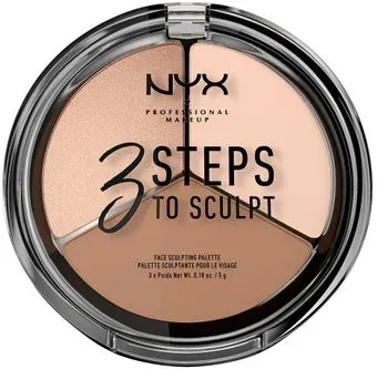 NYX Professional Makeup 3 Steps To Sculpt (01 Fair) 5 г