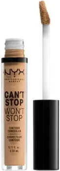 NYX Makeup Can't Stop Won't Stop Concealer (7.5 Soft Beige)