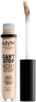 NYX Makeup Can't Stop Won't Stop Concealer (04 Light Ivory)