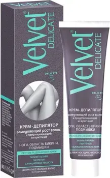 Velvet для депиляции Delicate Замедляющий рост волос и предотвращающий их врастание 100 мл