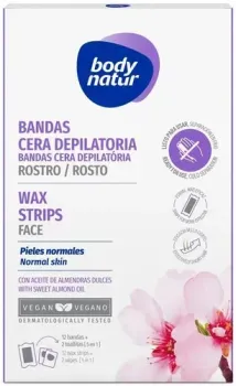 Body Natur Для лица с Миндальным маслом (12+2 салфетки)