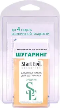 Start Epil Сахарная в картридже Средняя+бумажные полоски (100 г)