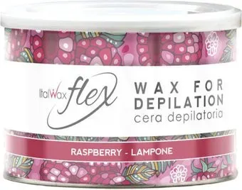 ItalWax для депиляции Flex Малина в банке (400 г)