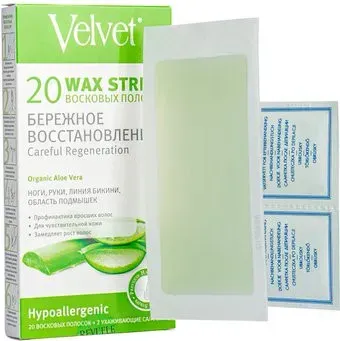Velvet Для чувствительной кожи бережное восстановление 20 шт