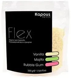 Kapous Полимерный в гранулах Flex с ароматом Ваниль 500 г